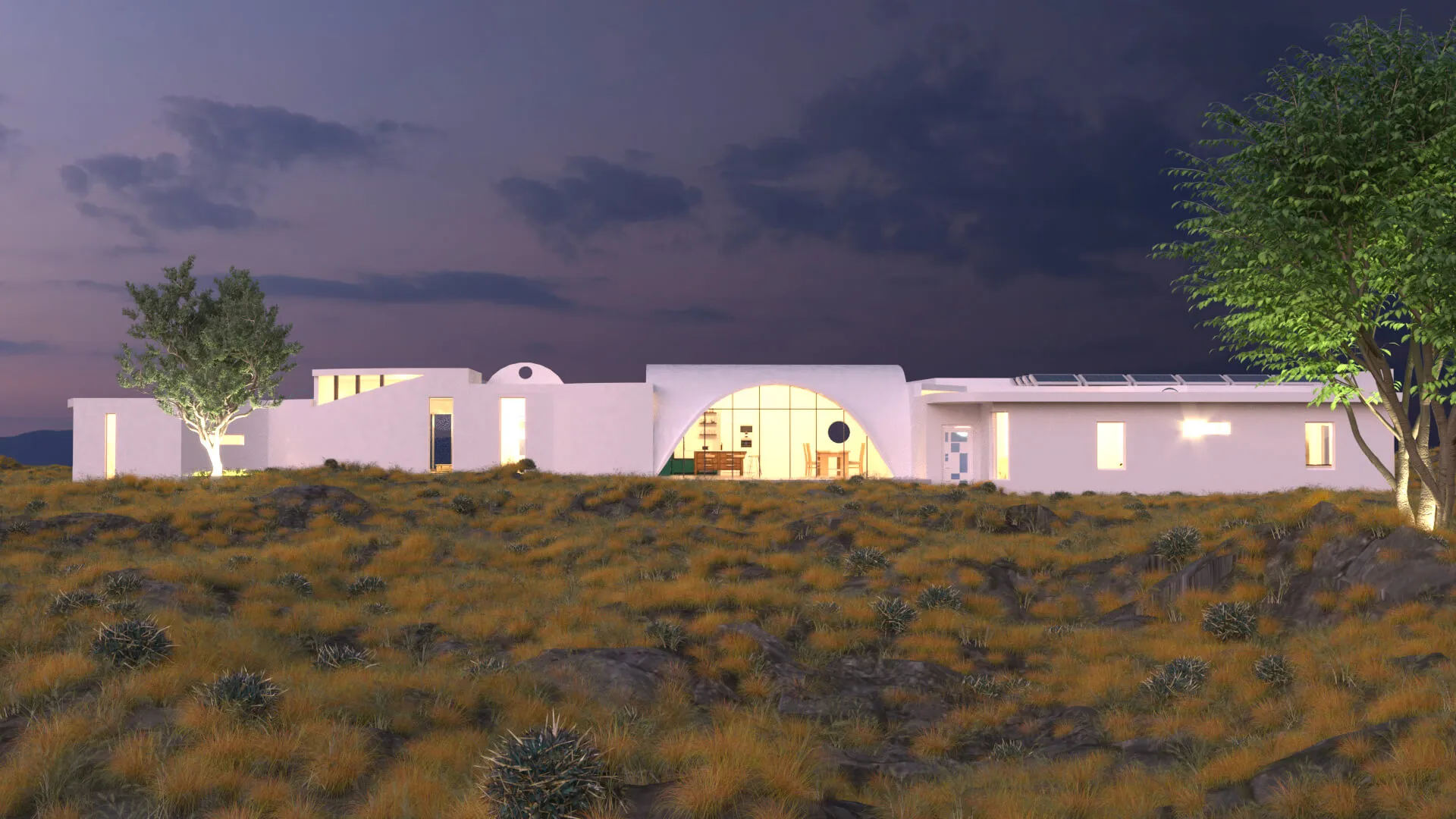 Carrizo, Single-Story Residence