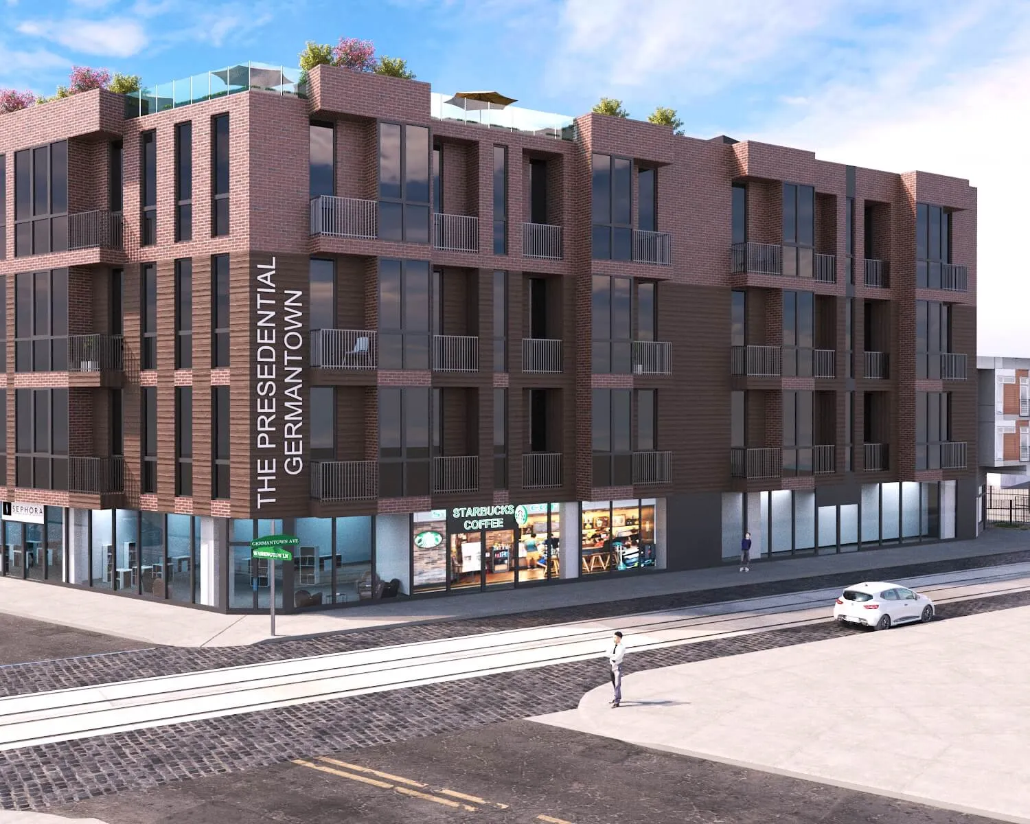 Germantown, Apartment Development